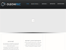 Tablet Screenshot of oleohitec.com